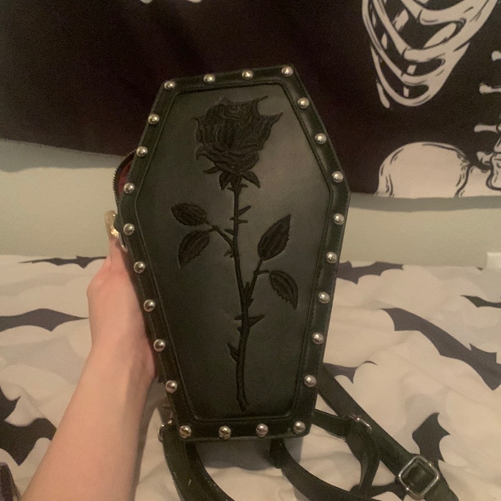 Dollskill coffin backpack purse ⚰️